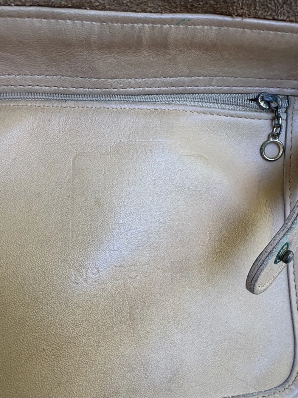 Vintage coach mini backpack